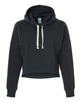 J. America Women's Crop Hooded Sweatshirt