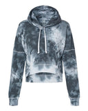 J. America Women's Crop Hooded Sweatshirt