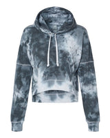J. America Women's Crop Hooded Sweatshirt