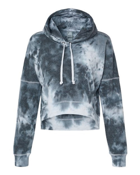 J. America Women's Crop Hooded Sweatshirt