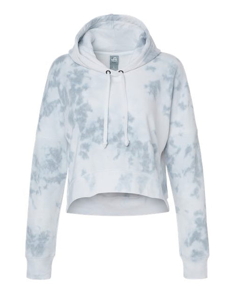 J. America Women's Crop Hooded Sweatshirt
