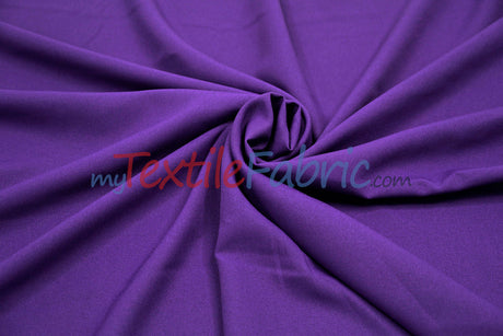 Extra Wide Polyester Fabric - Solid, 124" Width (1 Yard)