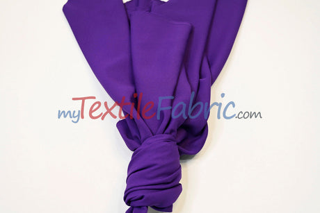 Extra Wide Polyester Fabric - Solid, 124" Width (1 Yard)