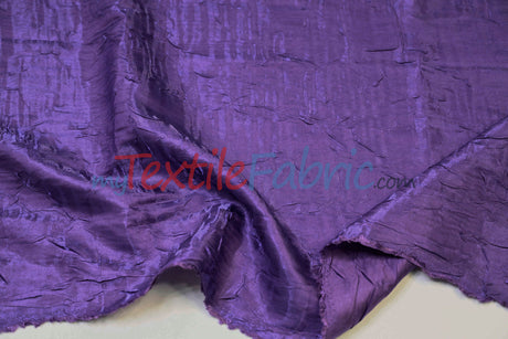 Iridescent Crush Shimmer Rayon Polyester Fabric - Iridescent Two-Tone Crushed Shimmer, 52/54" Width, Multiple Colors (Yards & Bolts)