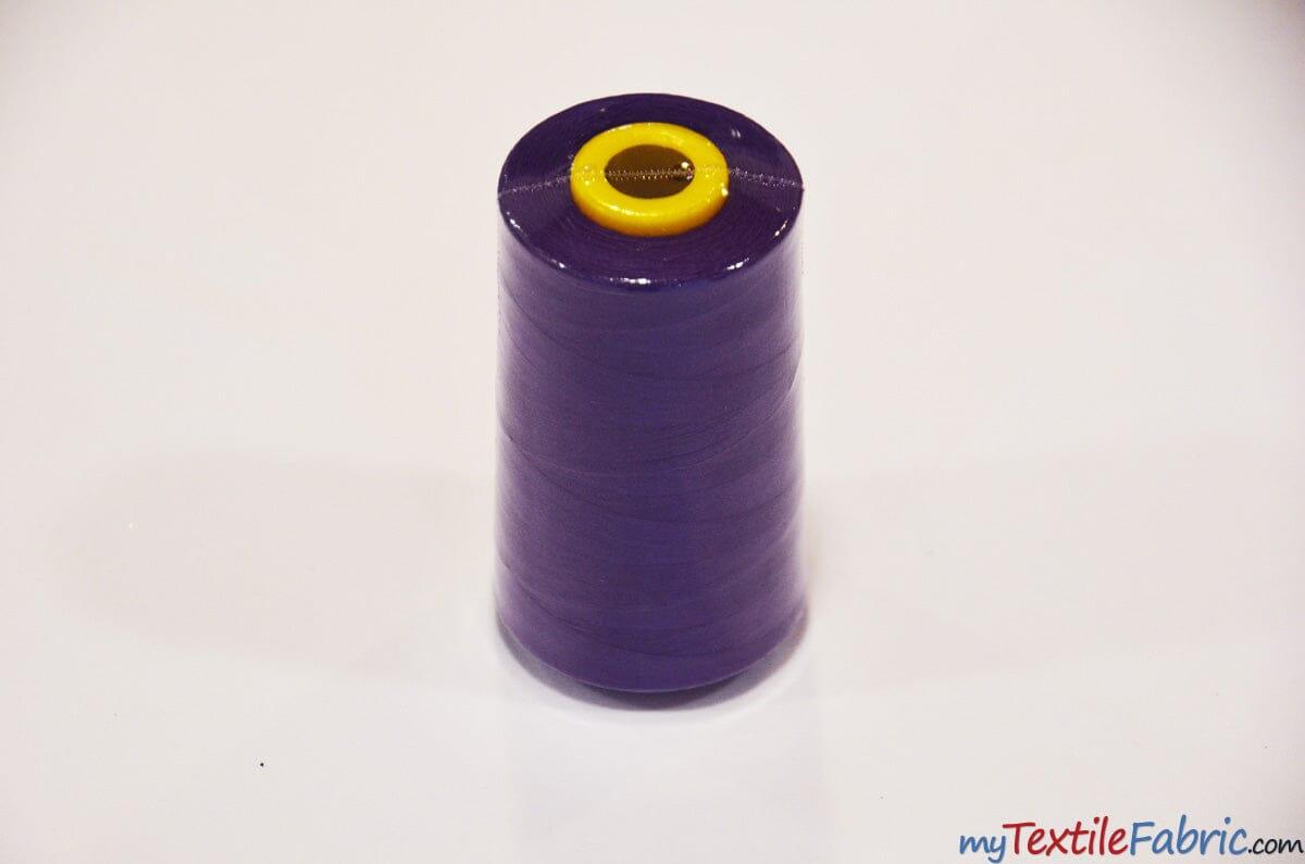 All Purpose Polyester Thread - 100% Spun Polyester Sewing Thread, 6000 Yard Spool, 50+ Colors Available (1 Spool)