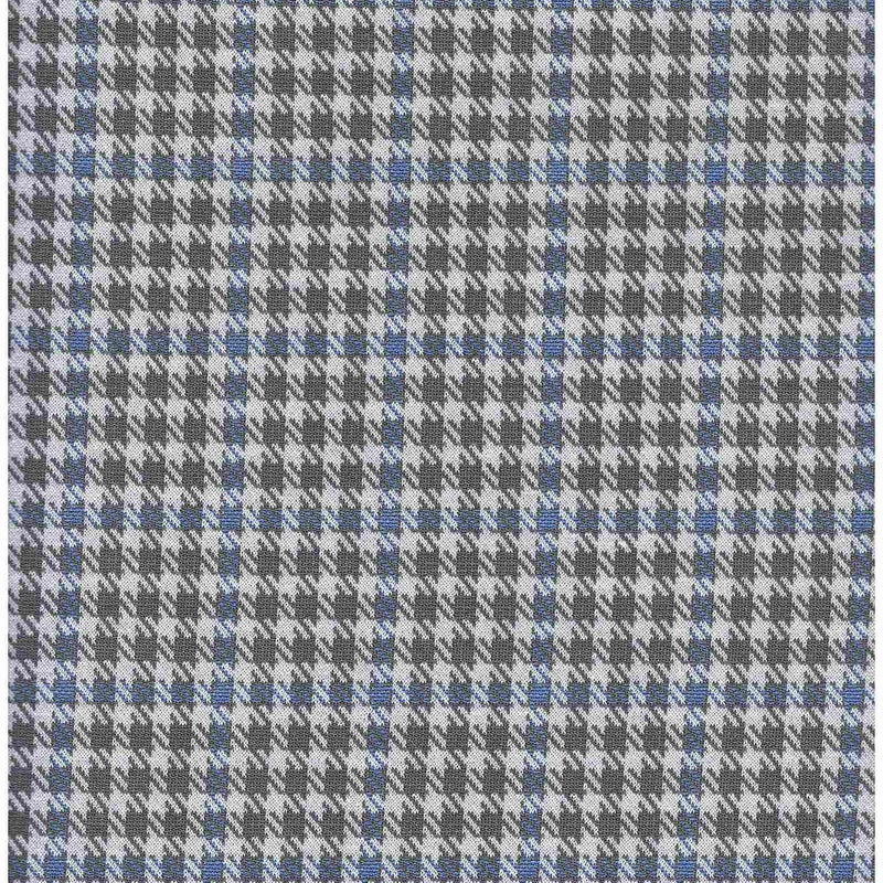 58/60" Double Knit Plaid Jacquard Fabric 90.5% Polyester 8.5% Rayon 1% Spandex 230 GSM by Yard