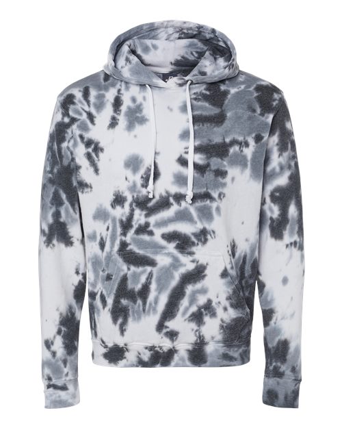 Tie-Dyed Fleece Hooded Sweatshirt