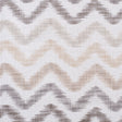 Beige Zig Zag Ikat Cotton-Blend