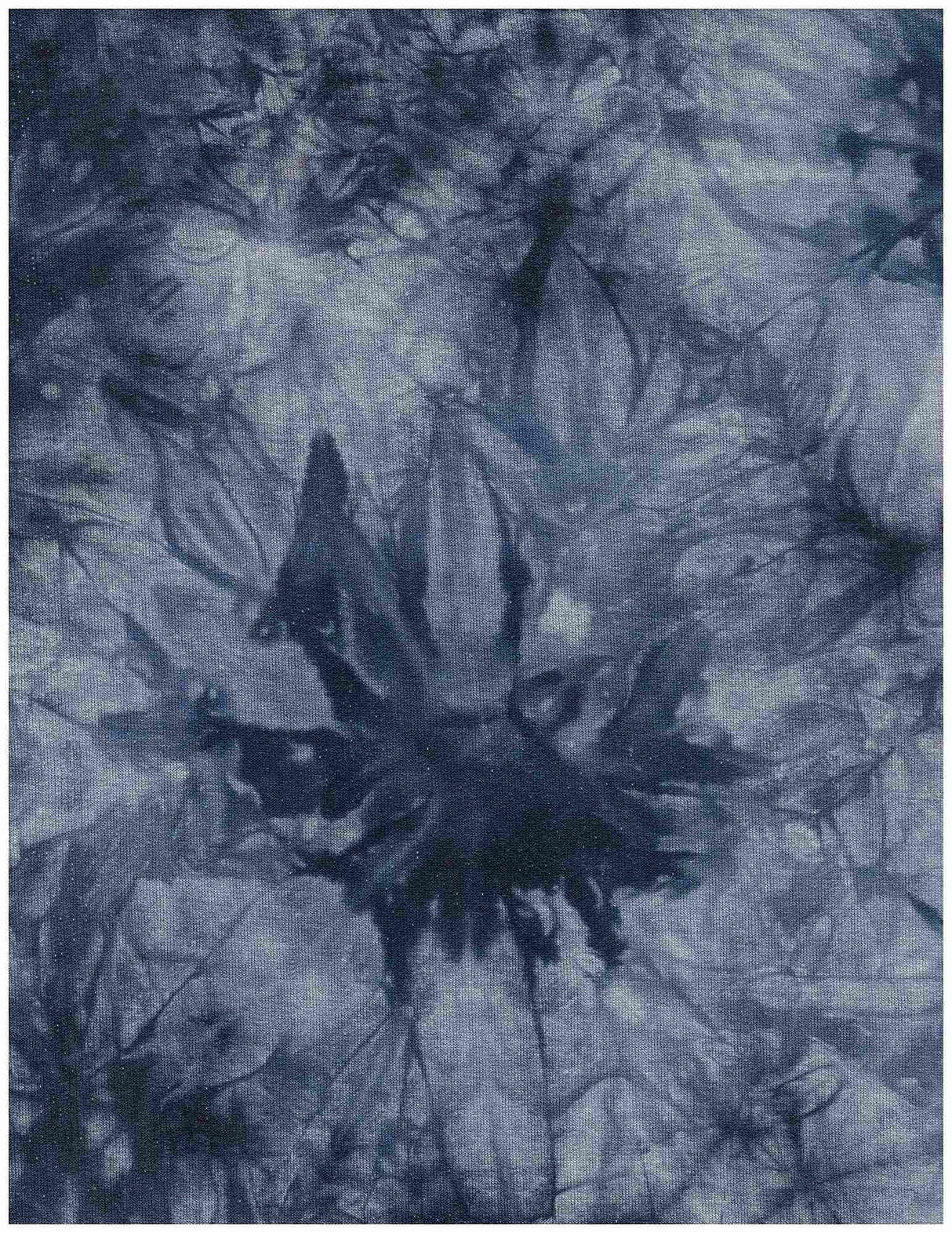 French Terry Tie-Dye Stretch Knit