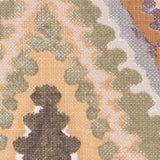 Green Abstract Print Cotton Woven