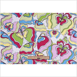 Multicolor Mod Butterflies Cotton