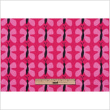 Swedish Red and Pink Small Butterflies Cotton