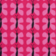 Swedish Red and Pink Small Butterflies Cotton