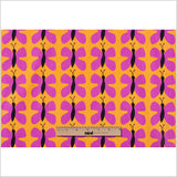 Swedish Pink and Orange Small Butterflies Cotton
