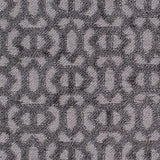 Smoke Chenille Geometric Poly