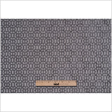 Smoke Chenille Geometric Poly