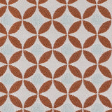 Alpine Geometric Poly-Cotton Brocade