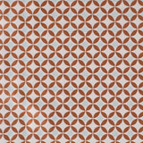 Alpine Geometric Poly-Cotton Brocade