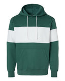 Sudadera clásica con capucha y bloques de color de forro polar
