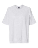 Women's French Terry Short Sleeve Crewneck Pullover