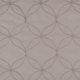 Stone Embroidered Geometric "Menswear" Poly