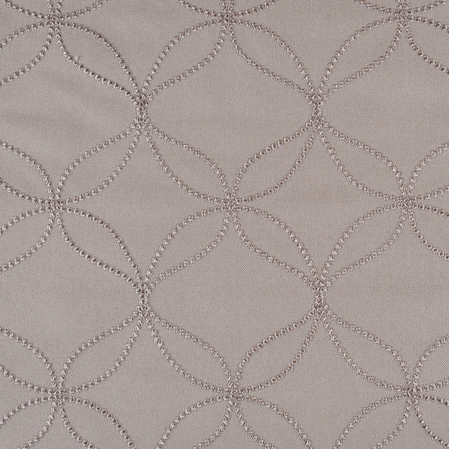 Stone Embroidered Geometric "Menswear" Poly
