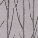 Silver Embroidered Trees "Menswear" Poly