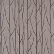 Coffee Embroidered Trees "Menswear" Poly
