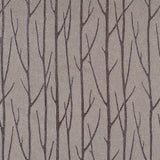 Coffee Embroidered Trees "Menswear" Poly
