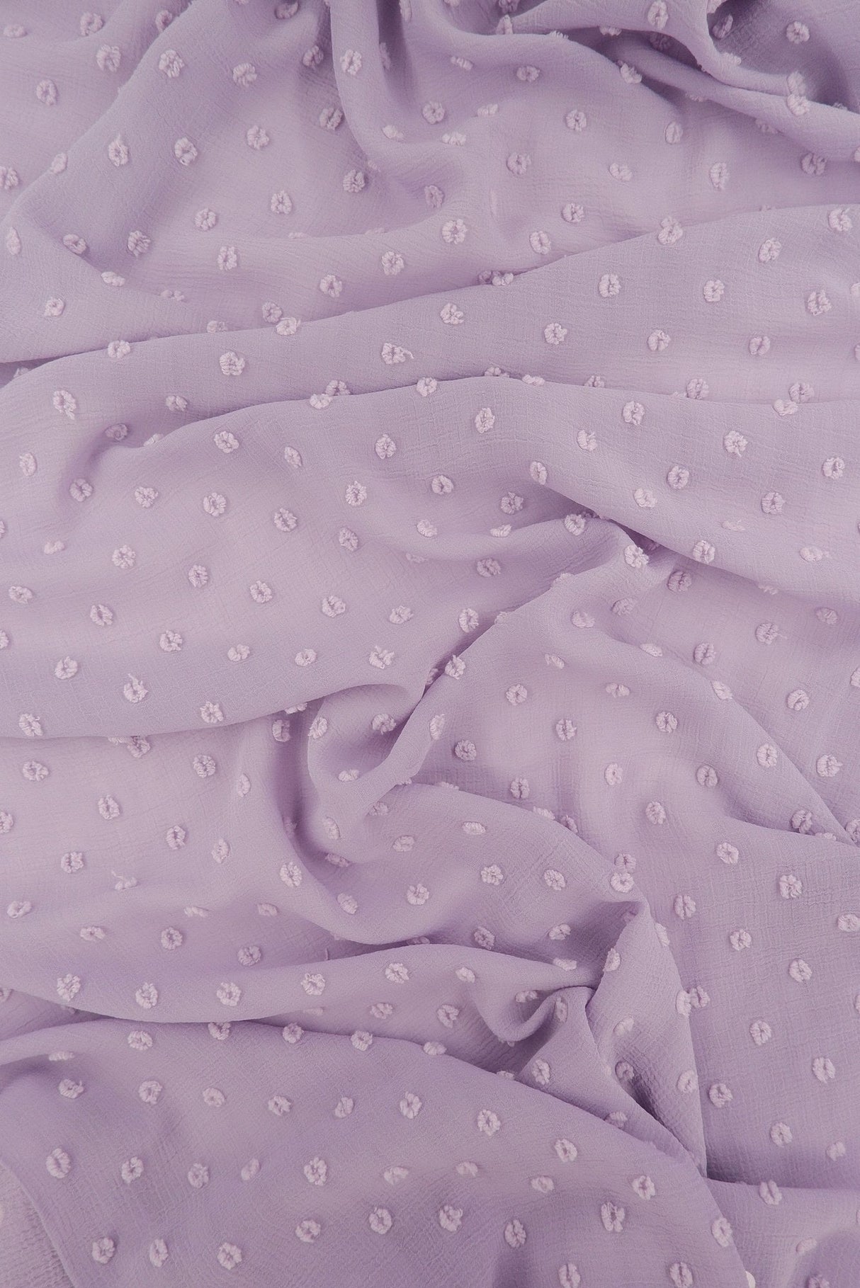 Swiss Dot Chiffon Woven Fabric