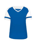 Camiseta con cuello en V para mujer Triblend Fanatic 2.0