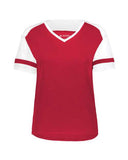 Camiseta con cuello en V para mujer Triblend Fanatic 2.0