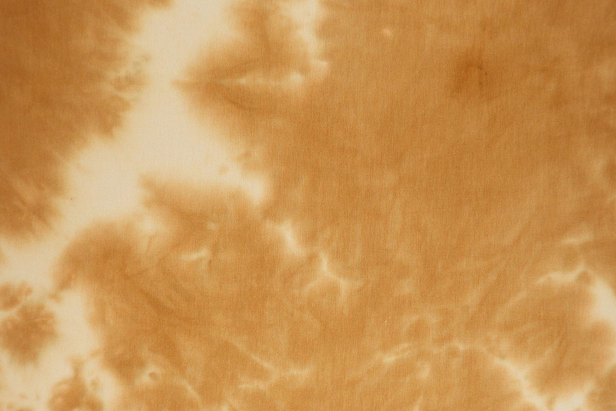 Tie-Dye Rayon Stretch Knit Fabric