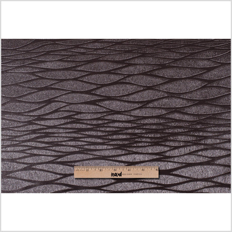 Silver Metallic Textured Vinyl