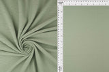 1 Yard 4x2 Rib Solid Knit Fabric, 52/54? Wide Polyester Rayon Spandex Blend