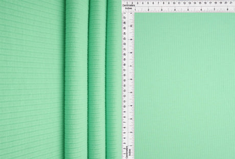 1 Yard 4x2 Rib Knit Solid Fabric 52/54"