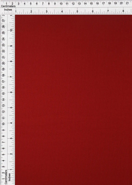 1 Yard 2x1 Yummy Rib Solid Knit Fabric 170 GSM, 58/60? Wide Polyester Spandex Blend