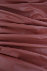 PU Pleather Stretch Knit Fabric