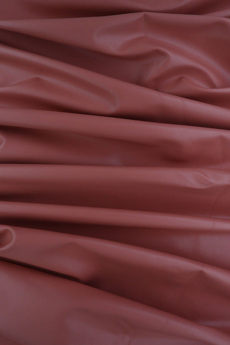 PU Pleather Stretch Knit Fabric