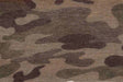 Crepe Camouflage Print Stretch Knit Fabric