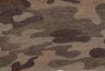 1 Yard Organic Terry Camouflage Print Stretch Fabric 58 Inch Wide