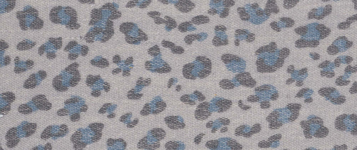 Organic Terry Animal Print Knit Fabric 1 Yard Soft Stretch Comfortable 58/60" Wide