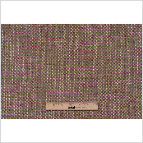 Lime-Pink Upholstery Tweed