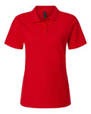 Gildan Softstyle Women’s Pique Polo Shirt - Slim Soft Cotton Fit