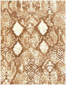 1 Yard Polyester Spandex DTY Brushed Snake Skin Print Fabric 58/60" Width