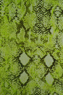 1 yarda de tela de punto DTY cepillada de poliéster y spandex con estampado de piel de serpiente, ancho de 58/60"