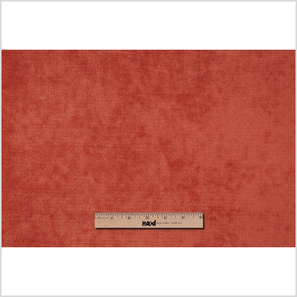 Orange Upholstery Chenille