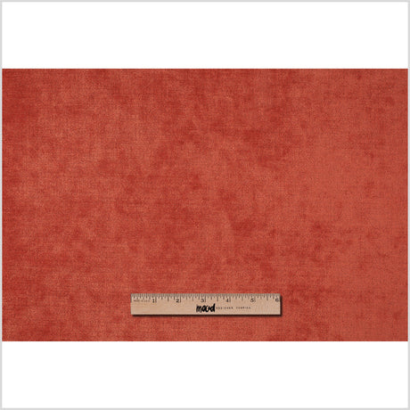 Orange Upholstery Chenille