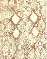 1 Yard Polyester Spandex DTY Brushed Snake Skin Print Fabric 58/60" Width