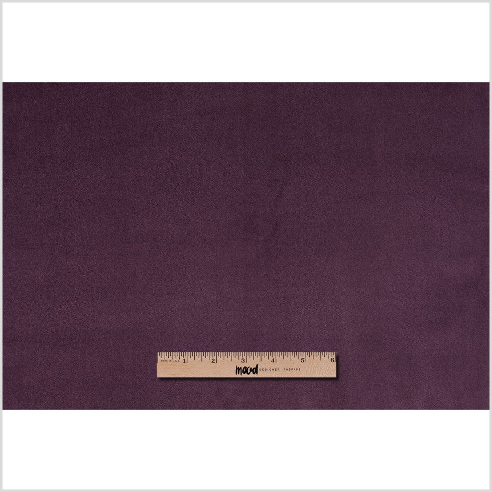 Light Plum Cotton Velvet
